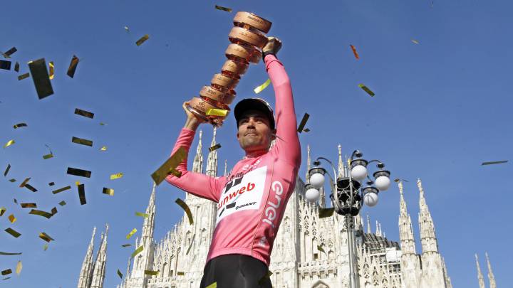 Dumoulin no descarta hacer Giro-Tour: lo decidirá en junio