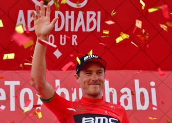 Castroviejo, primer podio con el Sky en la crono de Abu Dhabi