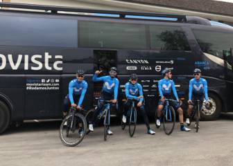 Movistar Team, con las bazas de Amador y Dayer Quintana