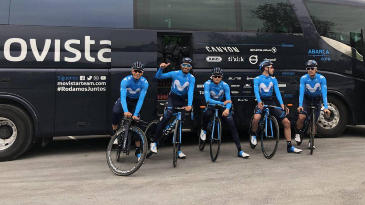 El Movistar Team.