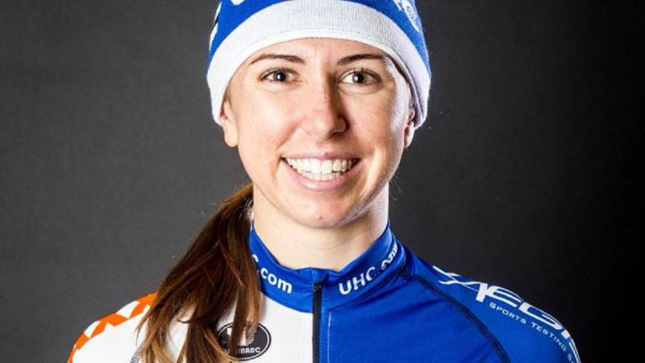 La ciclista estadoundiense Jacquelyne Crowell.