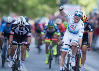 Kristoff bate a Gaviria y se impone de nuevo en Franfkurt