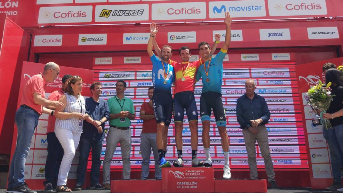 Gorka Izagirre rompe la racha del Movistar en los Nacionales