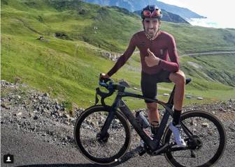 Alberto Contador se vuelve a sentir profesional en el Portet