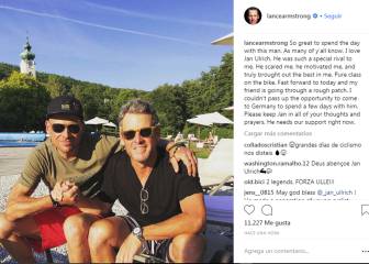 Armstrong visita a Ullrich: