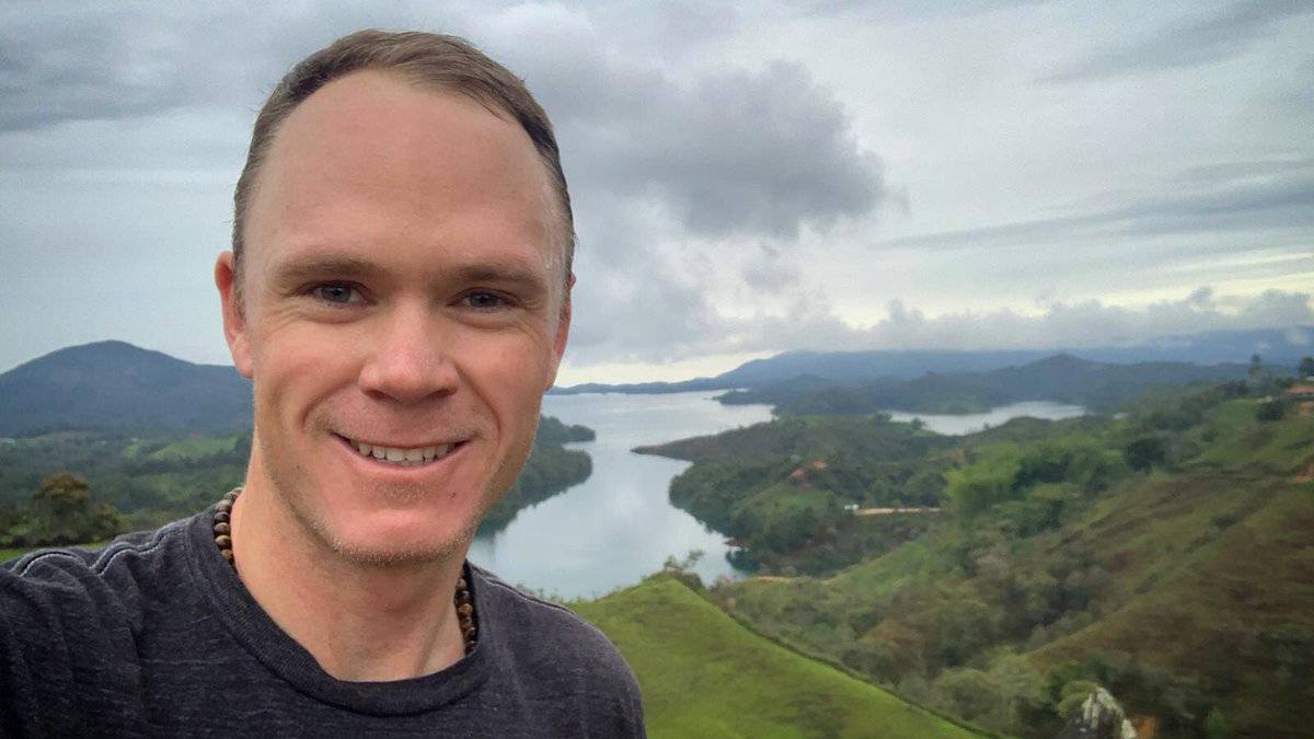 Froome, en Colombia para disputar el 'Giro de Rigo'