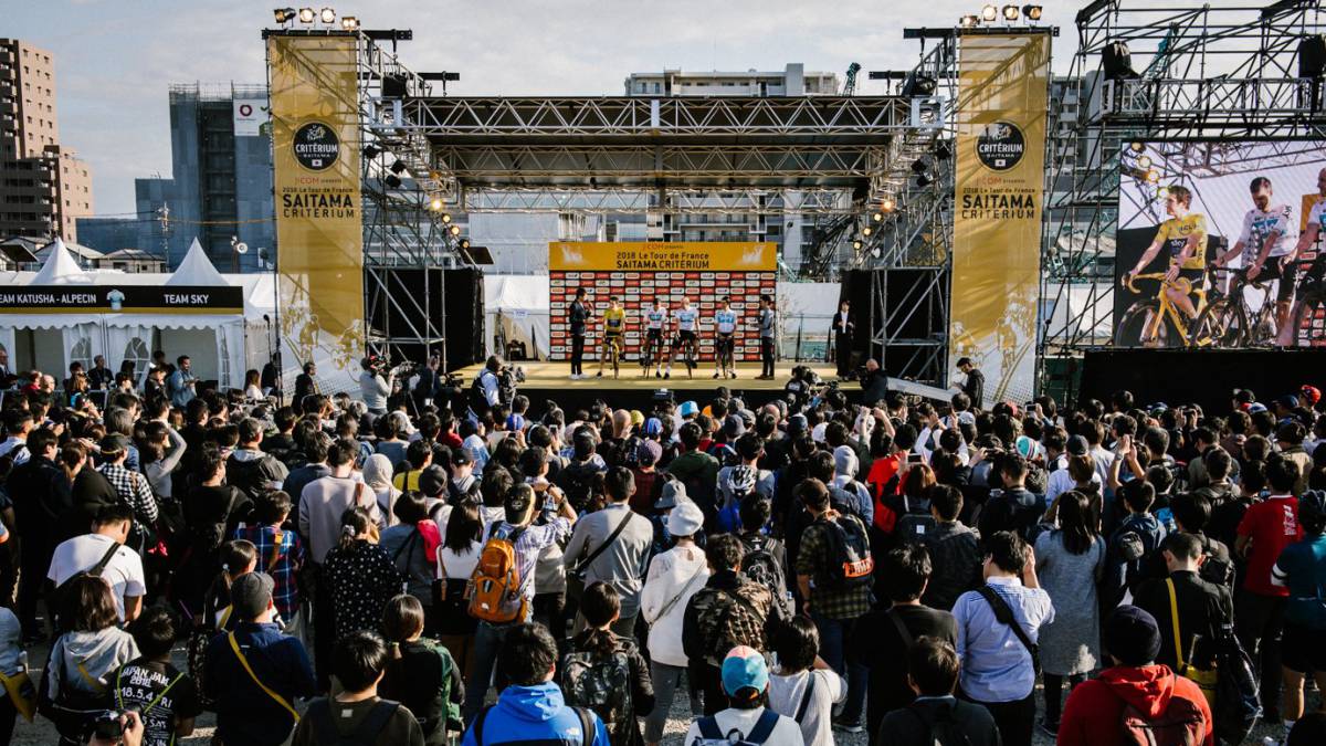 Thomas y Valverde, estrellas en la fiesta ciclista de Saitama