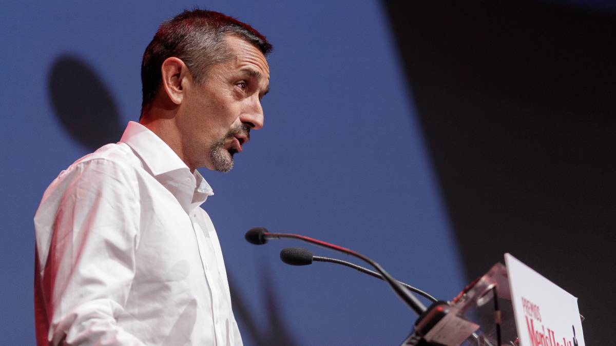 El doctor Pedro Cavadas durante la gala de los Men's Health 2017 Awards.