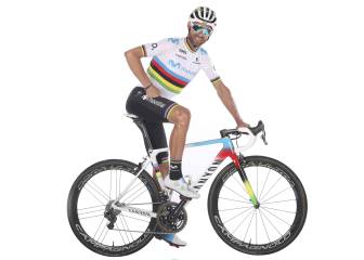 Los retos pendientes de Valverde con el maillot arcoíris en 2019
