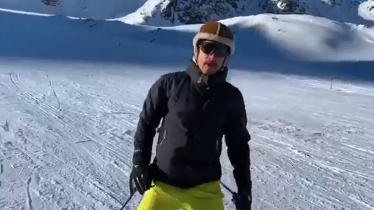 Así entrena Sagan en invierno: esquía tan rápido como esprinta