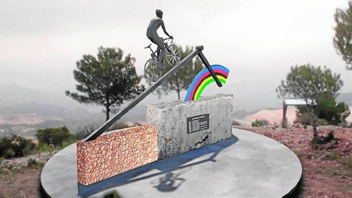 Valverde tendrá una estatua en su honor en la sierra de la Pila