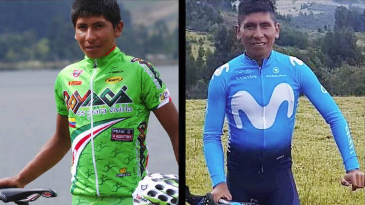 El cambio de Nairo Quintana desde hace 10 años hasta hoy