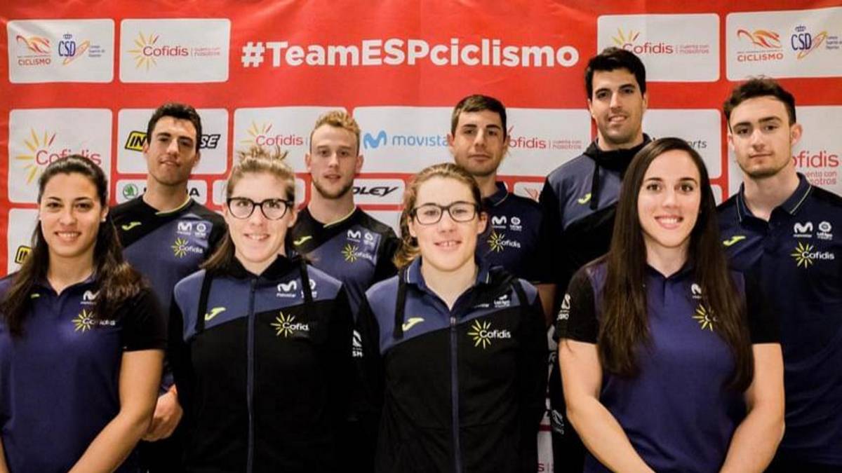 Selección española ciclismo pista Mundiales 2019
