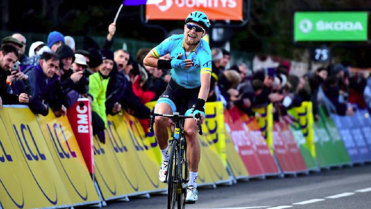 Kwiatkowski es líder y Nielsen remata la fuga; Luis León, 2º