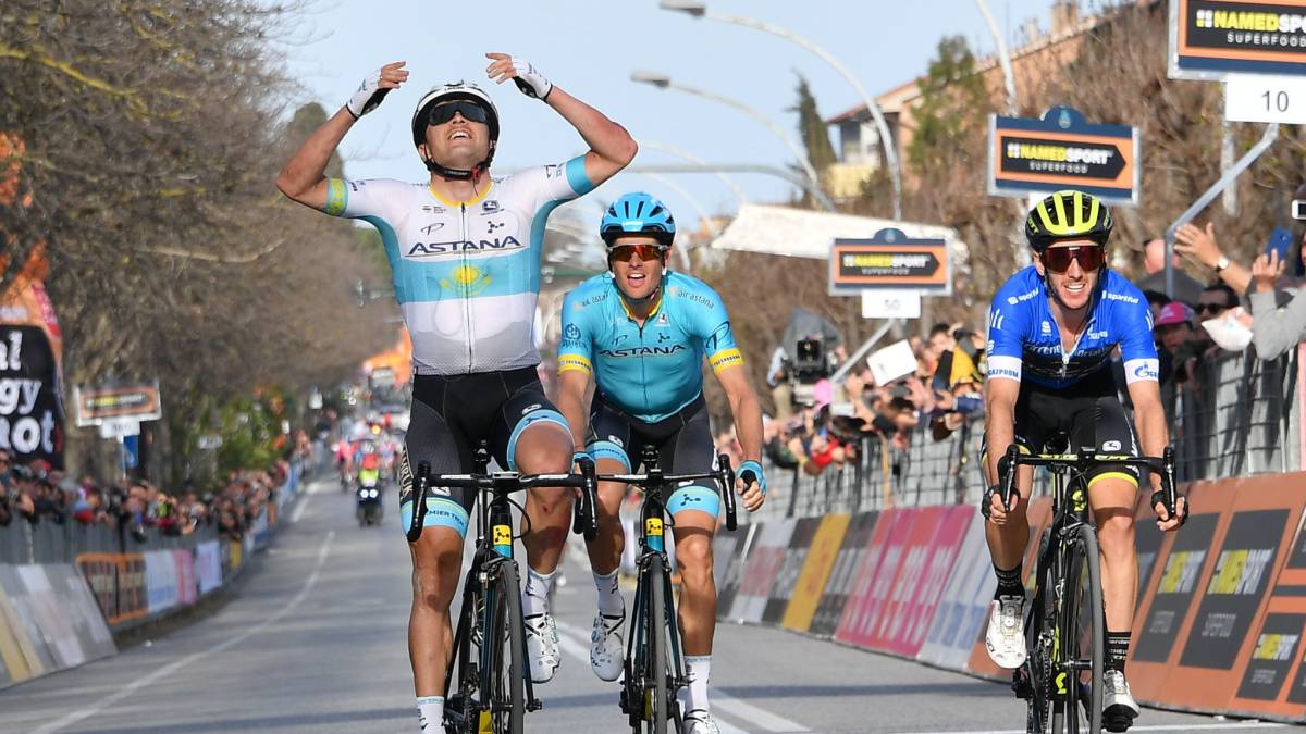 Increíble Lutsenko: Ataca, se cae dos veces, le pillan... ¡y gana!