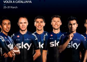 Froome y Bernal comandan la formación de Sky para la Volta