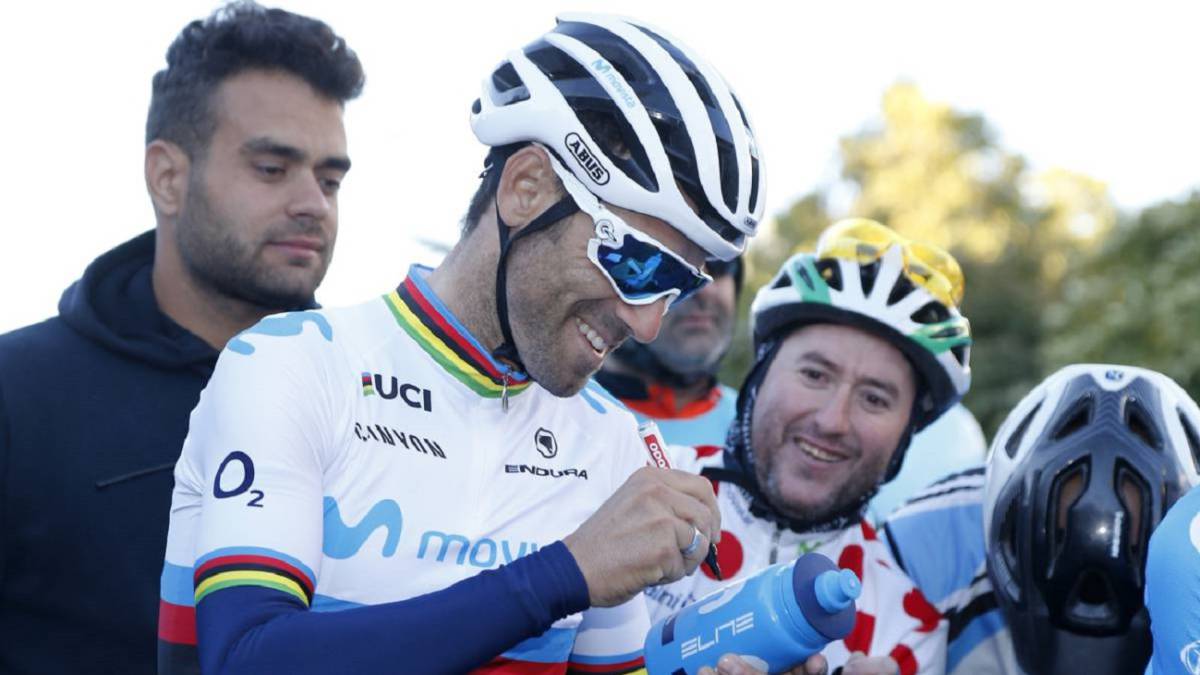 Valverde, a completar el tríptico de Ardenas y cazar a Merckx
