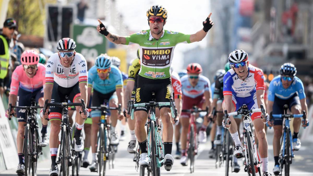 Roglic se lleva la primera etapa y manda en la general