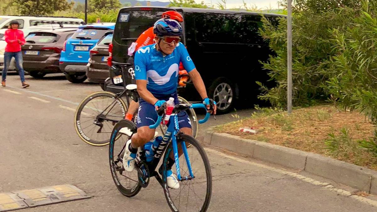 Carapaz cedió 46": "Seguimos optimistas, el Giro es largo"