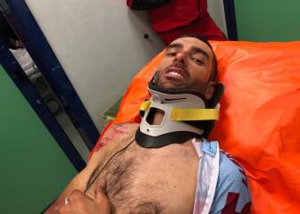 Dani Navarro: clavícula rota y tres costillas fracturadas