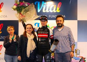 Herida grave una mujer de 62 años tras ser atropellada en Amurrio en una prueba ciclista