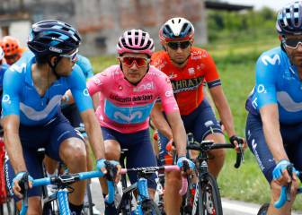 En directo: Nibali y Carapaz atacan; Roglic no puede