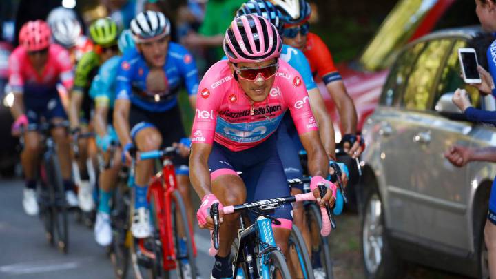 Carapaz acaricia el Giro, Landa sube al podio y Bilbao repite