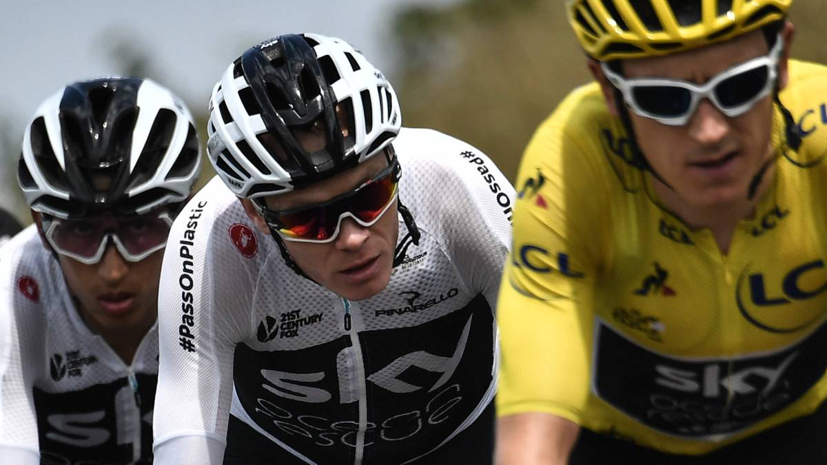 El Ineos y su posible tricefalia en el Tour de Francia, ¿funcionará?