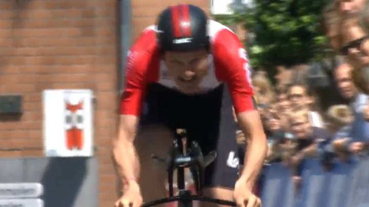 Wellens se impone en la crono y Evenepoel conserva el liderato