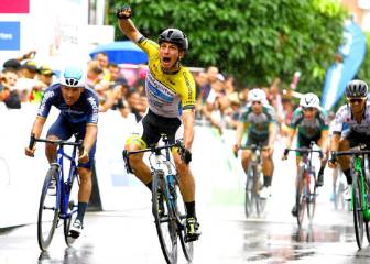 Muñoz gana al esprint y Óscar Sevilla sigue líder en Colombia