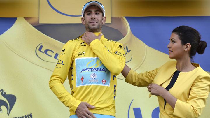 Las Chicas Bellas son talismán para el maillot amarillo