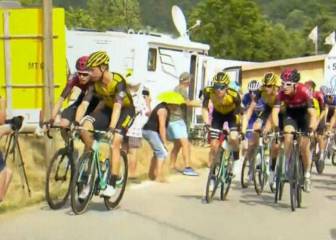 Martin y Rowe, expulsados del Tour por su incidente