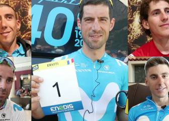 Pleno para cerrar el Test del Tour y entrega del trofeo a Erviti