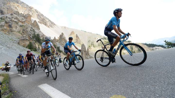 Los problemas del Movistar durante el Tour de 2019