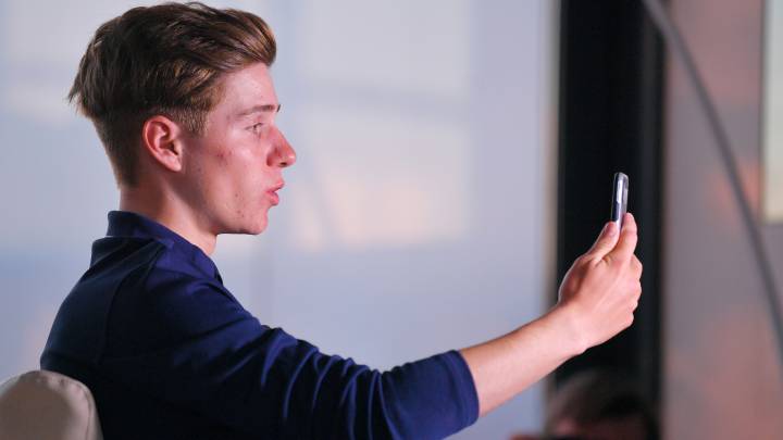Entrevista a Remco Evenepoel.