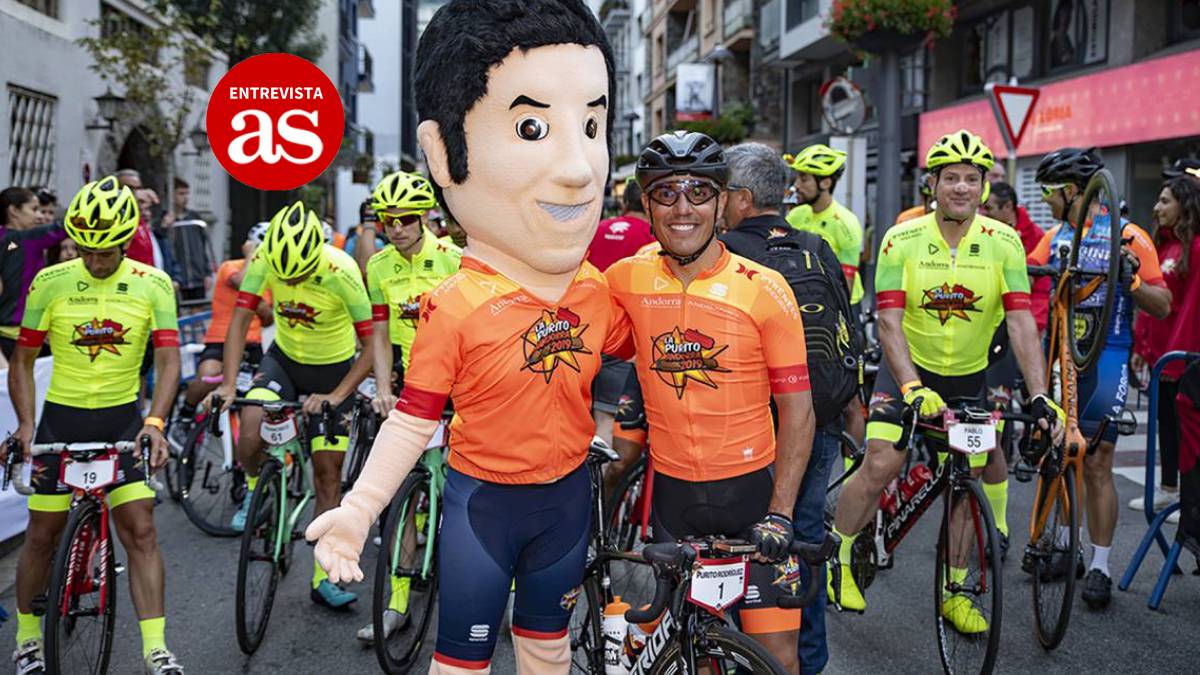 Joaquim \'Purito\' Rodríguez antes de la salida de La Purito 2019.