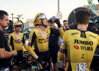 Roglic y Kruijswijk, al suelo en el día torcido del Jumbo