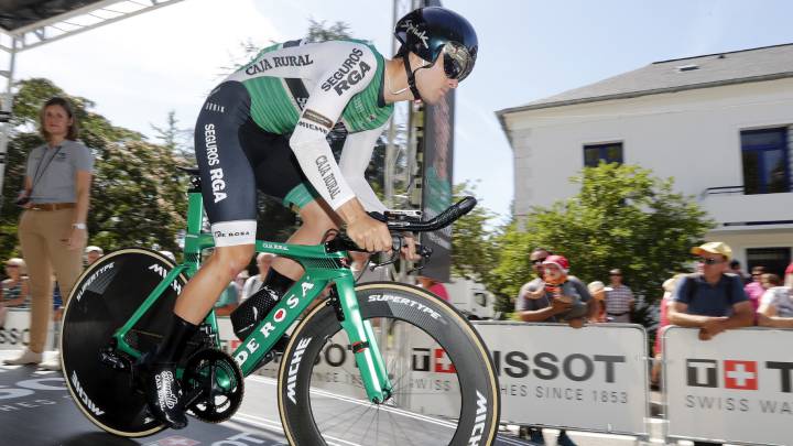 Entrevista con Gonzalo Serrano en la Vuelta a España.