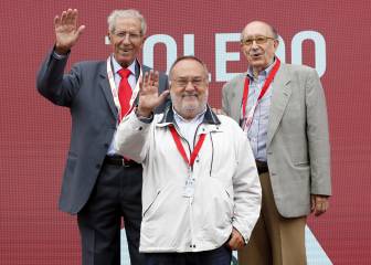 Jiménez, Bahamontes y Relaño, homenajeados en la etapa