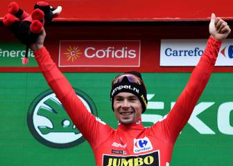 Roglic se corona campeón con Valverde y Pogacar en el podio