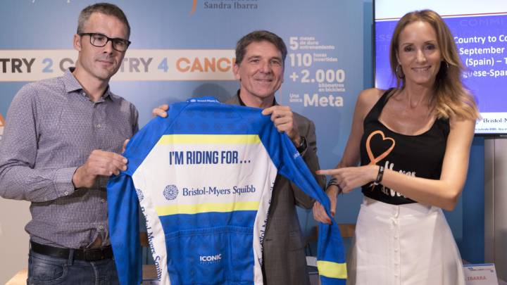 Markel Irizar apoya la carrera solidaria contra el cáncer