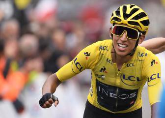 Bernal y Carapaz, candidatos al 'Balón de Oro' del ciclismo