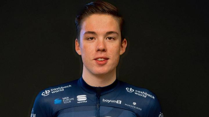 El ciclista danés Mathias Larsen.
