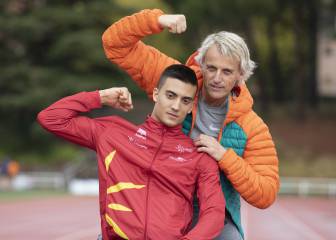 El ciclista Juan Permuy y Jesús Calleja, protagonistas en 'Cofidis, pedaleando contigo'