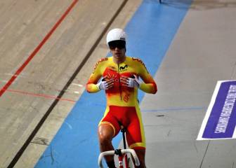 Sebastián Mora, imparable, logra el oro europeo en scratch