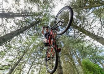 Espectáculo MTB en Nueva Zelanda