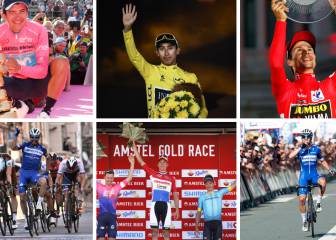 Todos los ganadores en el UCI World Tour en el año 2019