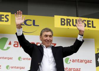 Merckx y su caída: