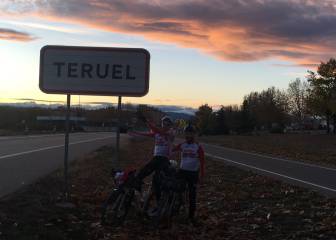 De Gendt y Wellens ponen a Teruel en el mapa en su fuga final por las Montañas Vacías