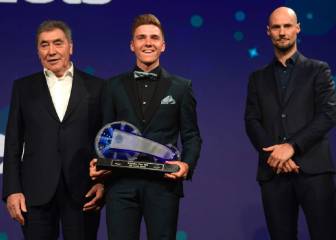 Evenepoel, mejor ciclista belga de 2019 con Merckx de testigo